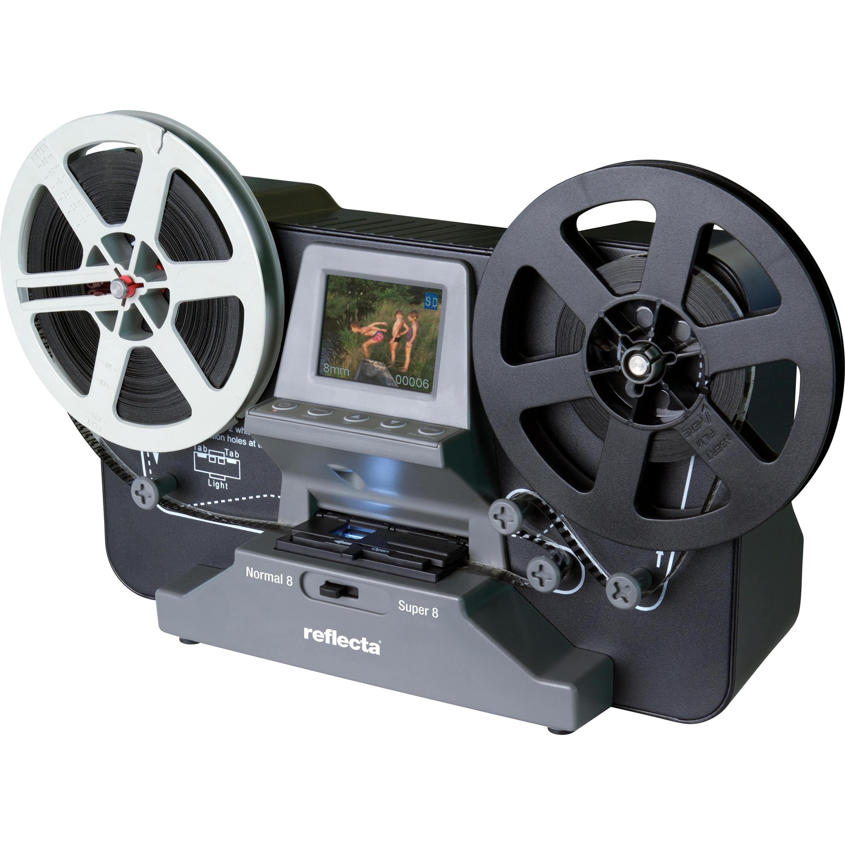 Reflecta, Scanner, Film Scanner Super 8 - Normal 8 (SD Karte, USB)