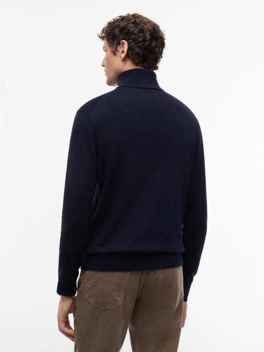 Actual product image Tommy Hilfiger Pima CTN Cashmere Pullover Roll Neck Desert S (M)