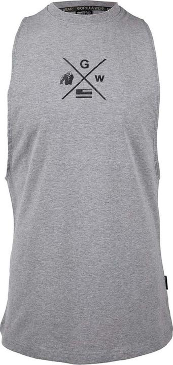 Produktbild Gorilla Wear Cisco Drop Armhole Tank Top Grey (XXL)