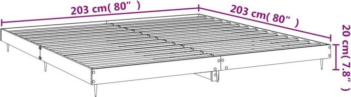 Image du produit vidaXL Bettgestell (100 x 200 cm)
