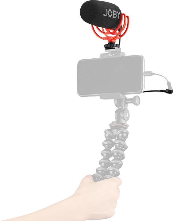 Actual product image Joby JB01675-BWW Microphone Black, Red Digital camera microphone