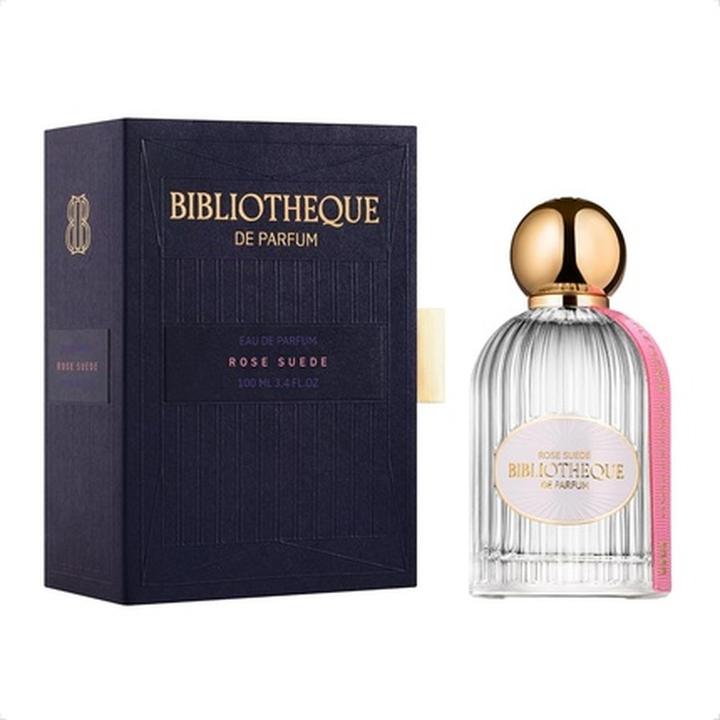 Actual product image Bibliotheque De Parfum Rose Suede Eau De Parfum Long Lasting Fragrance for Women with Notes of Pink (Eau de parfum, 100 ml)