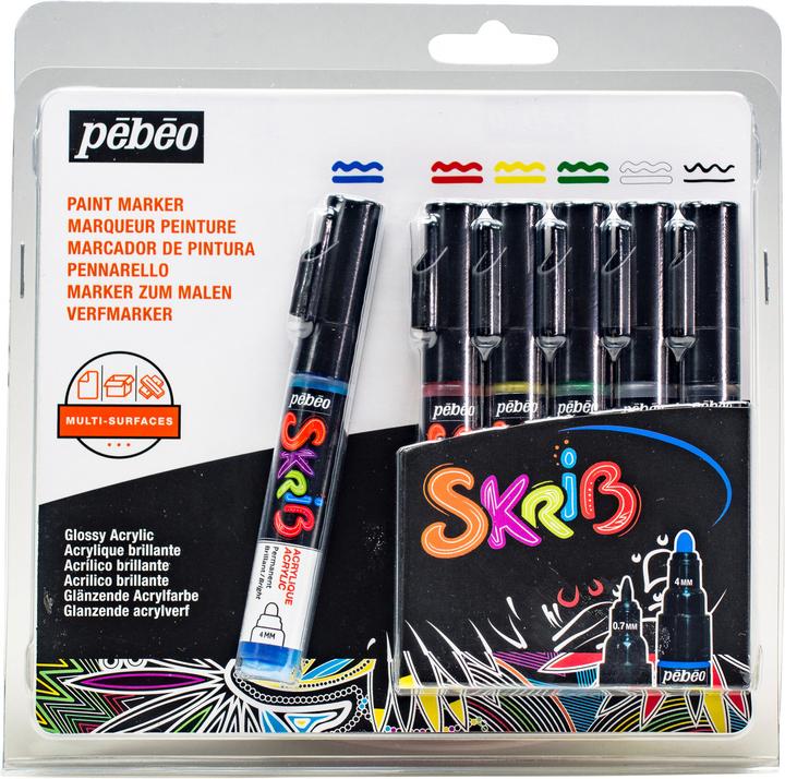 Produktbild Pebeo Skrib-Acryl (6x)