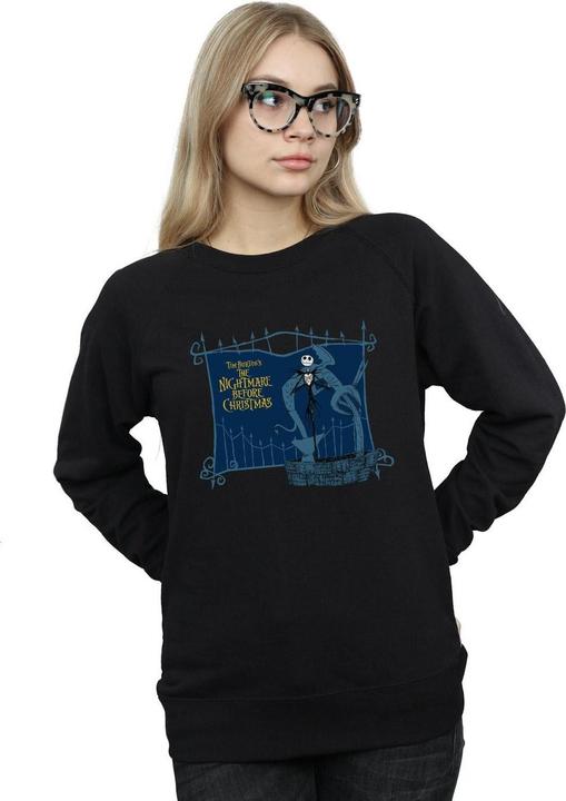 Image du produit Disney - Sweat NIGHTMARE BEFORE CHRISTMAS JACK AND THE WELL - Femme (L)