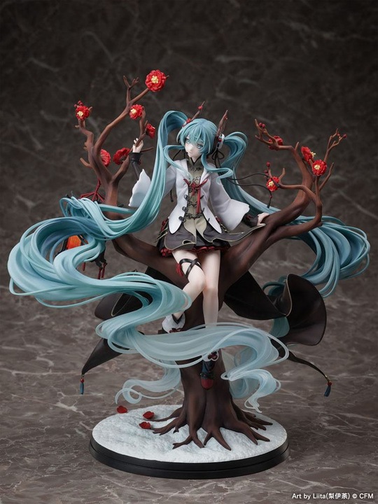 Actual product image Furyu Vocaloid statuette PVC 1/7 Hatsune Miku 2022 Chinese New Year Ver. 30 cm
