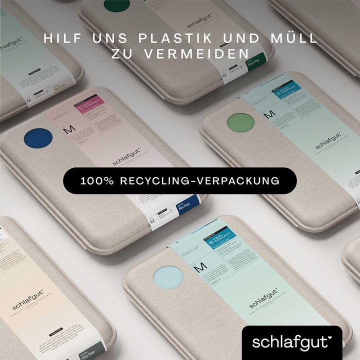 Actual product image schlafgut Frottex (90 x 190 - 100 x 220 cm)