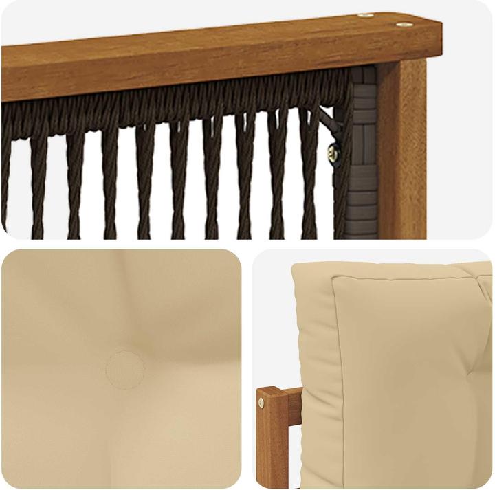Produktbild vidaXL Outdoor Mittelsofa