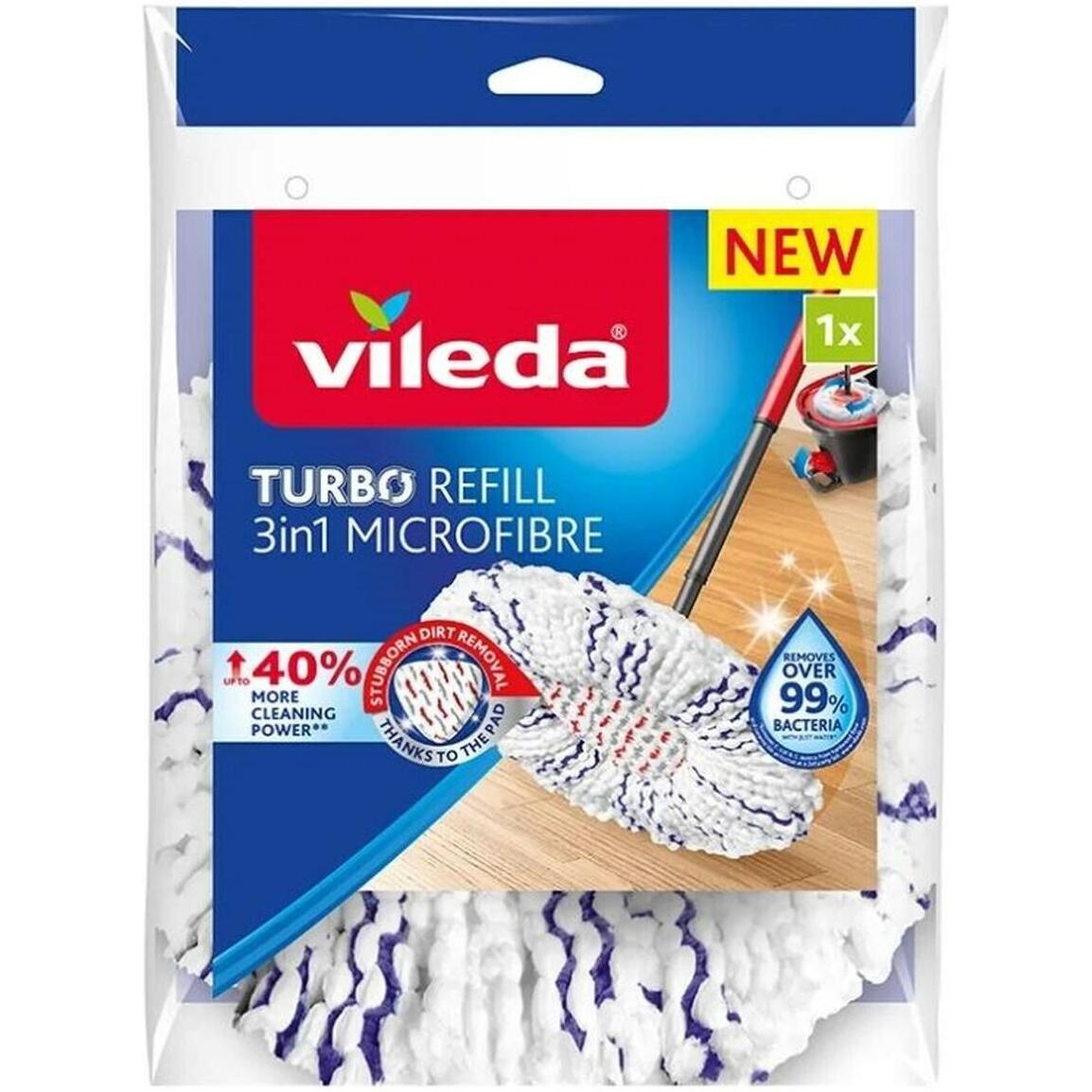 Vileda Accessori per mop Copri mop, Utensili pulizia, Bianco