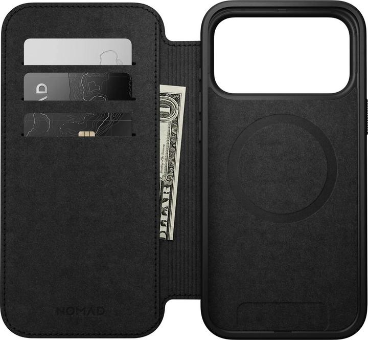 Actual product image Nomad Modern Leather Folio - Lederhülle für das iPhone (Apple iPhone 17 Pro Max)