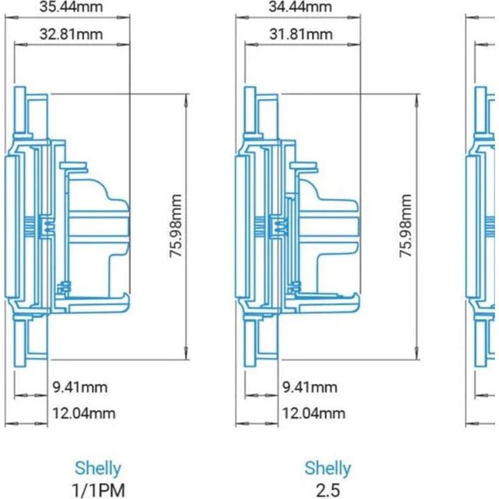 Immagine prodotto Shelly Interruttore a parete 1 - bianco