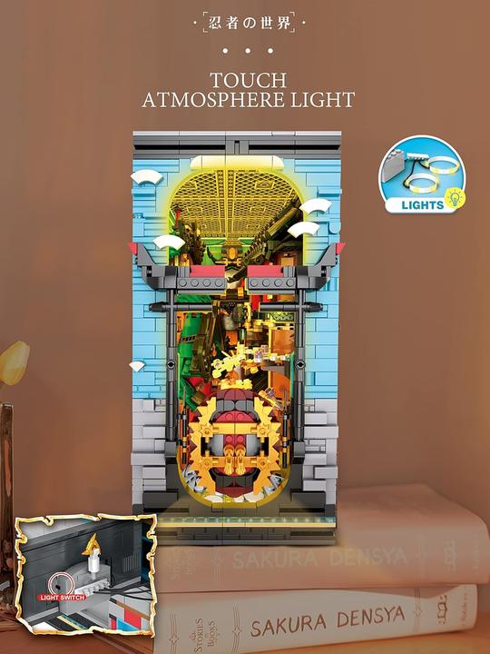 Actual product image ReoBrix Ninja World Book