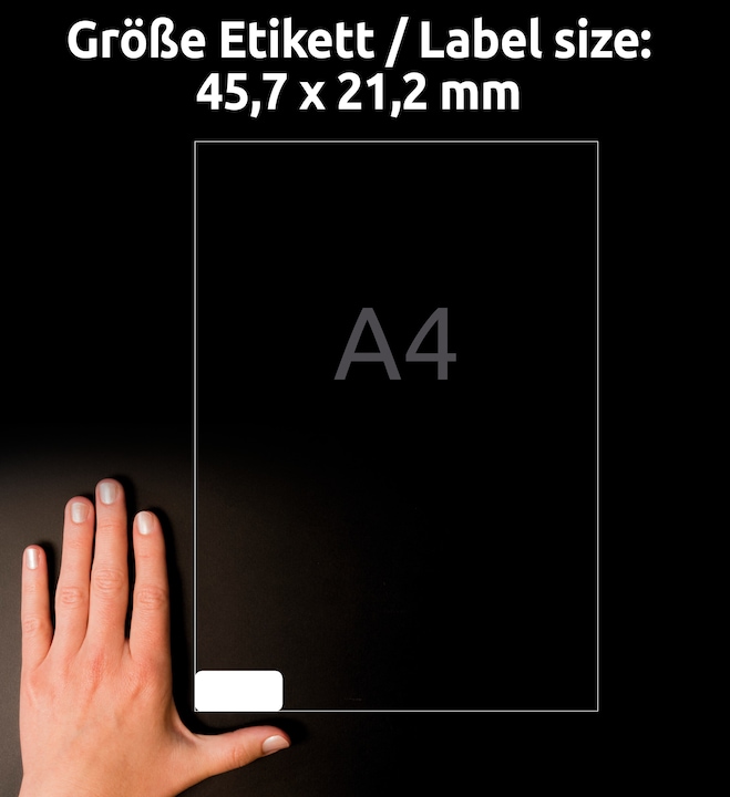 Actual product image Avery Address labels