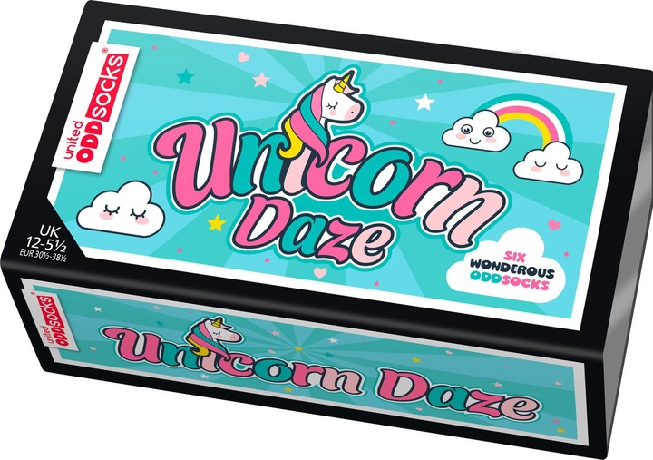 Produktbild United Oddsocks Unicorn Daze (3er Pack, 30 - 38)