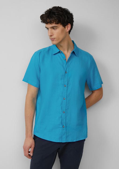 Produktbild S.Oliver Hemd Regular Fit: Leichtes Kurzarmhemd aus 100% Leinen (XXL)