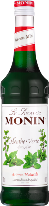 Monin Pfefferminz Sirup Grün (1 x 70 cl)