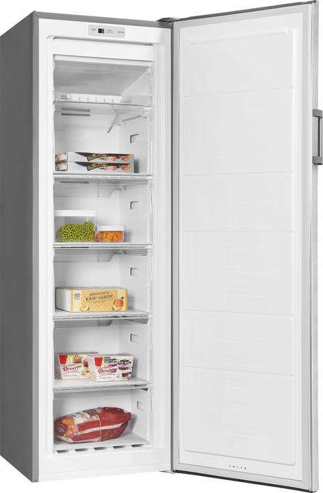 Produktbild Exquisit GS271-NF-H-010E inoxlook (Freistehend, 194 l)