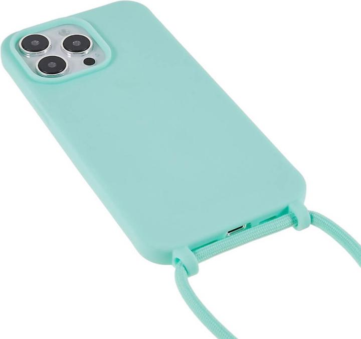 Immagine prodotto Cover-Discount iPhone 14 Pro - Custodia con cordino turchese