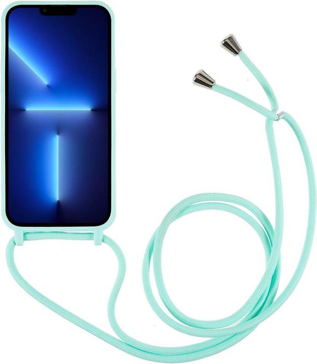 Immagine prodotto Cover-Discount iPhone 14 Pro - Custodia con cordino turchese