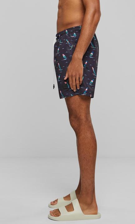 Image du produit Urban Classics Pattern Swim Shorts (M)