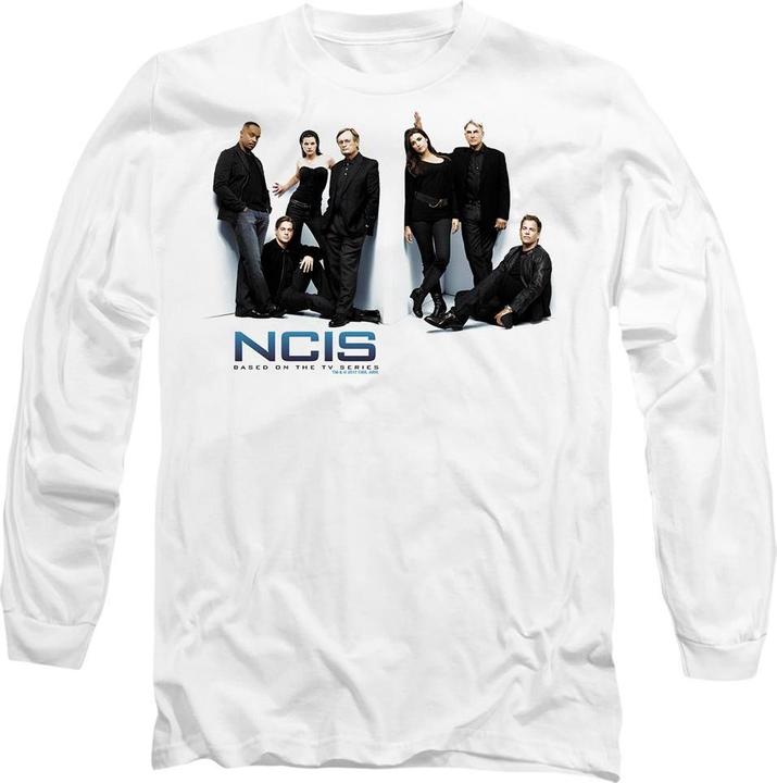 Actual product image Ncis Unisex Adult White Room T-Shirt (L)