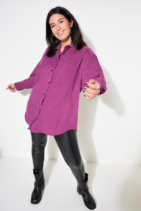 Produktbild Studio Untold Cord-Hemd, oversized, Hemdkragen, Langarm (60)