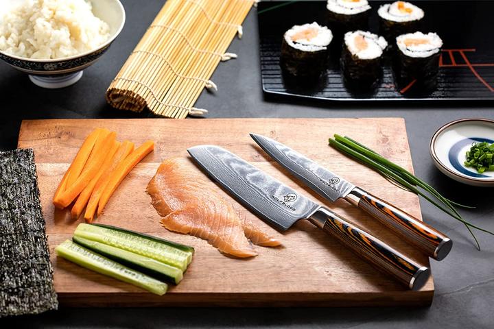 Immagine prodotto Wolfblood Set di coltelli Damasco (13 cm)