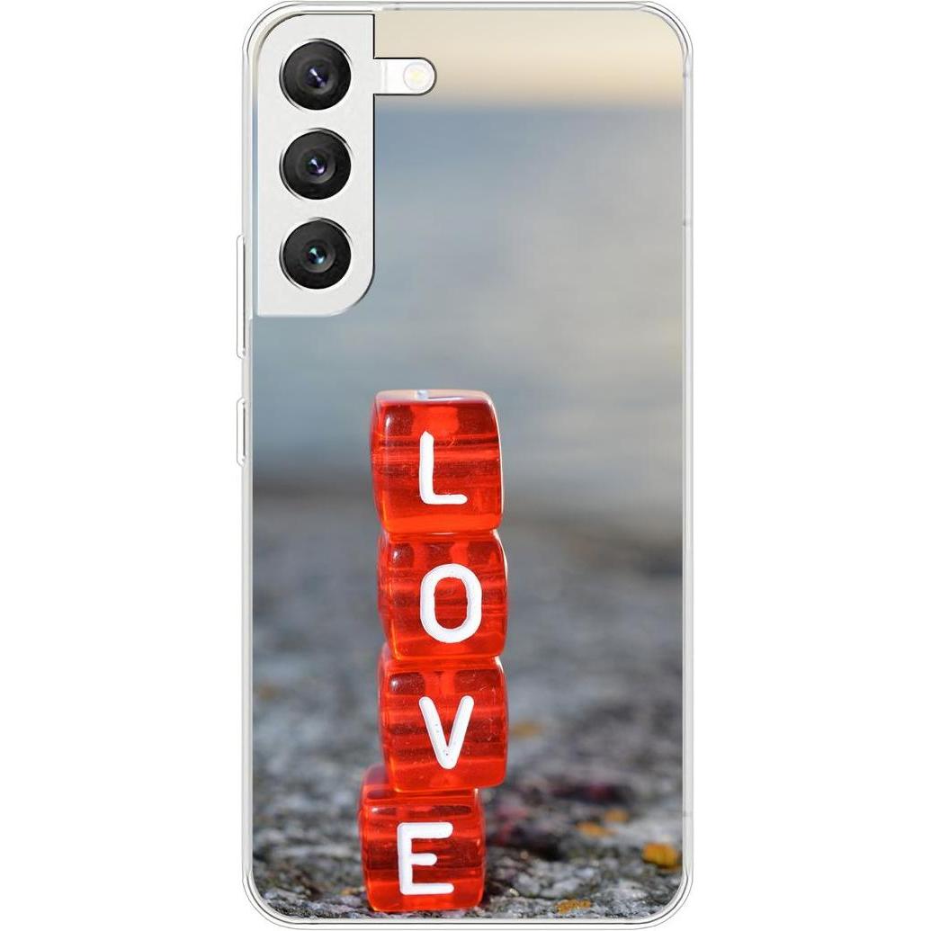 König Design Hülle Handy Schutz für Samsung Galaxy S22 5G Case Cover Tasche Bumper Etuis TPU (Samsung Galaxy S22 5G), Sm...