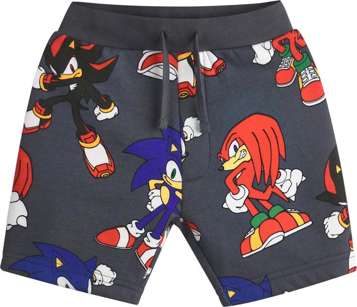 Image du produit Sonic The Hedgehog Boys Characters Long-Sleeve Sweatshirt and Shorts Set (104)