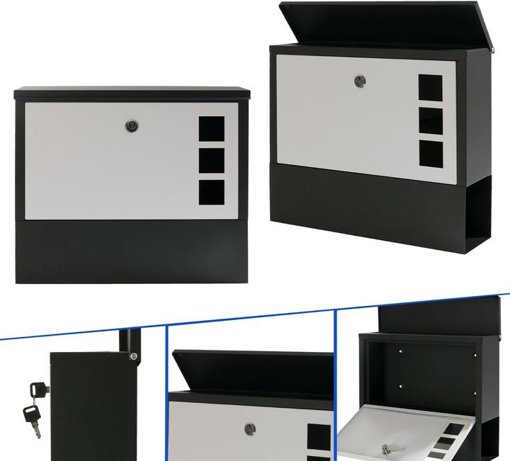 Actual product image Arebos Mailbox