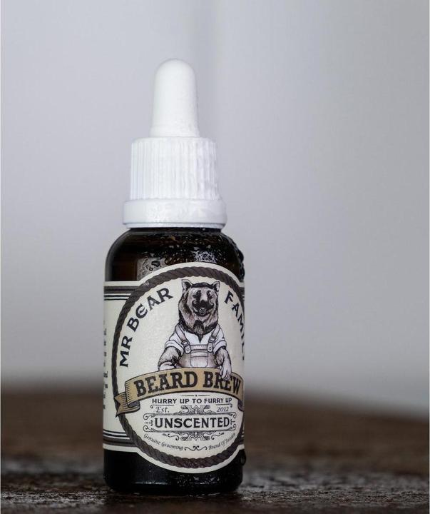 Actual product image Mr. Bear Family Beard Brew Unscented (30 ml)