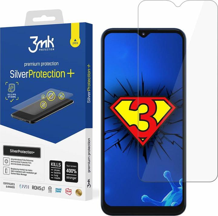 Produktbild 3MK „Silver Protection“ + Motorola Moto G Play Wet Mount Antimicrobial Film (1 Stk., Motorola Moto X Play)
