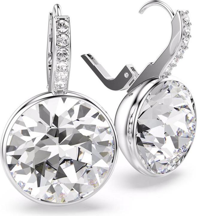 Immagine prodotto Swarovski Millenia Drop Ohrhänger Rundschliff Weiss Rhodiniert (Metallo Swarovski)