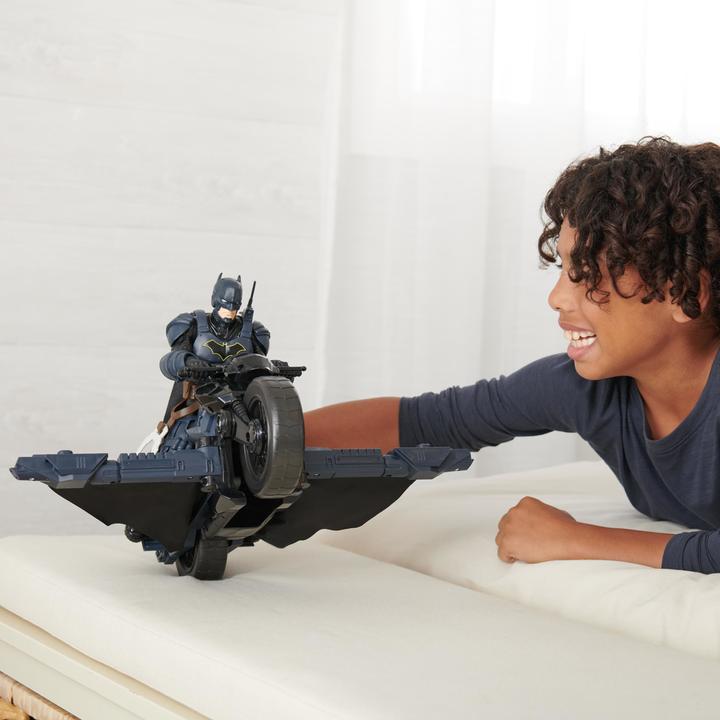 Image du produit Spin Master DC Comics Batman 2-en-1 Batcyle