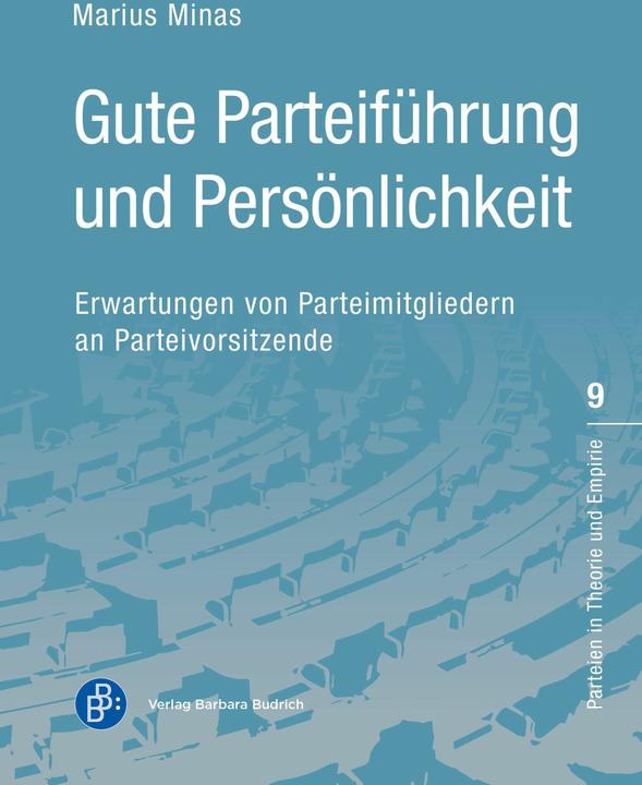 Produktbild Gute Parteiführung und Persönlichkeit (Deutsch, Marius Minas, 2026)