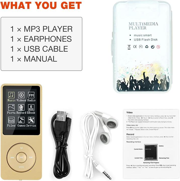Produktbild Lychee Digitaler Musik-Player (8 GB)