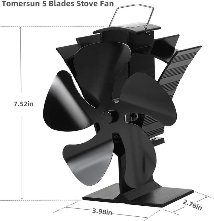 Immagine prodotto Tomersun Ventola del forno (16 x 10,5 x 19,5 cm)