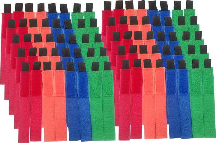 Image du produit Filmer 80 attaches de câble auto-agrippantes (Serre-câbles velcro, 180 mm, 80 pcs)