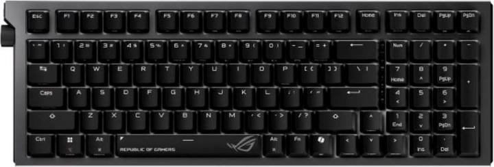 Produktbild ASUS klávesnice ROG Strix Morph 96 WL, Mechanická, Bezdrátová, US, černá (DE, Kabelgebunden, Kabellos)