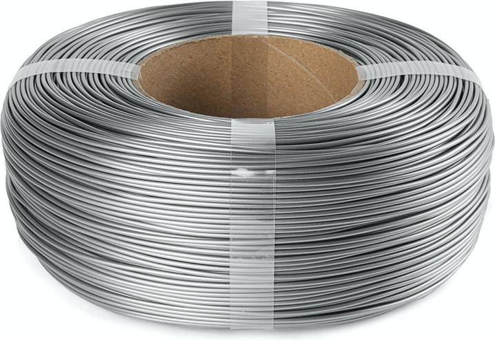 Actual product image Filament Premium PLA Refill Silver Star 1kg 1.75mm (PLA, 1.75 mm, 1000 g, Silver)