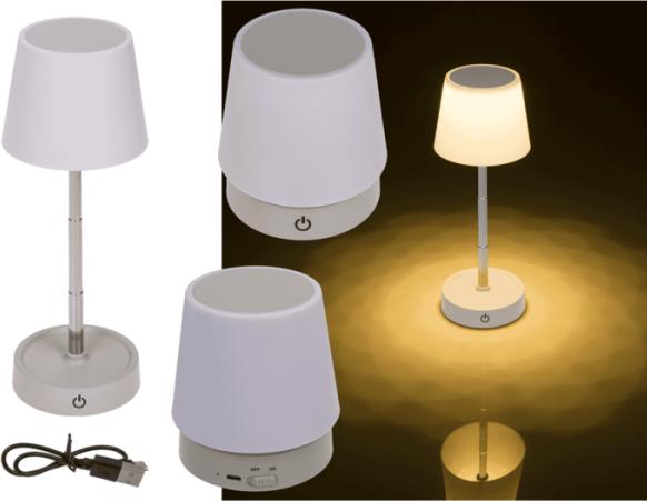 Produktbild Out of the blue Teleskop-Tischleuchte mit LED, dimmbar, wiederaufladbar, ca. 11 x 31 cm