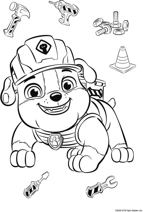 Produktbild Panini Rubble & Crew: Superstarker Sticker- und Malspass