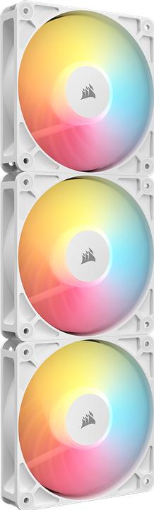 Produktbild Corsair PC-Lüfter R5 120-R ARGB Weiss, Beleuchtung: Ja (120 mm, 3 x)