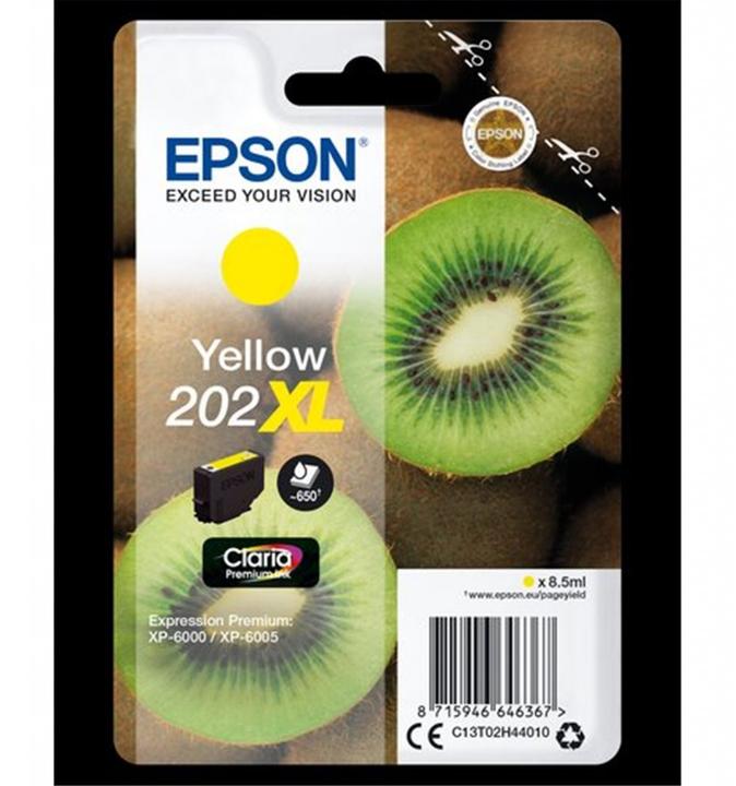 Actual product image Epson 202XL Claria Premium (Y)
