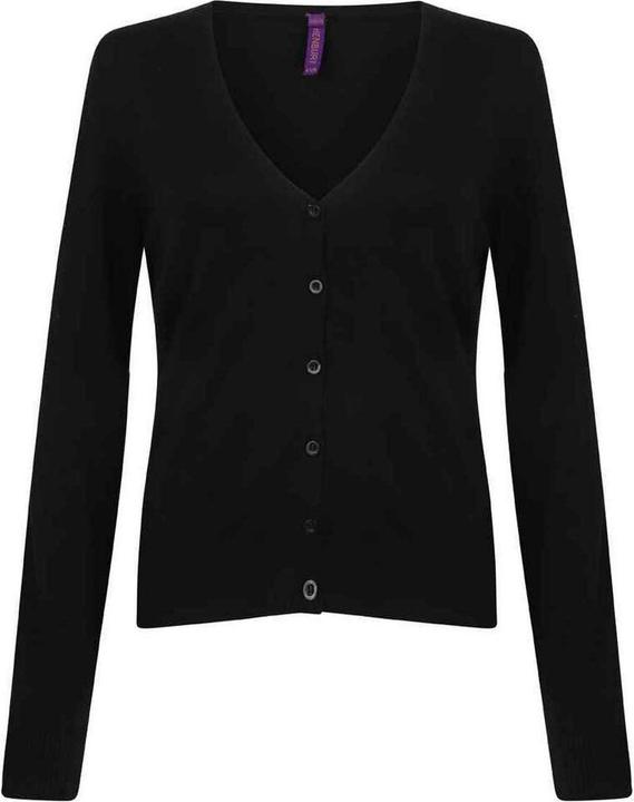 Produktbild Henbury Strickjacke VAusschnitt Leicht Kurz (M)