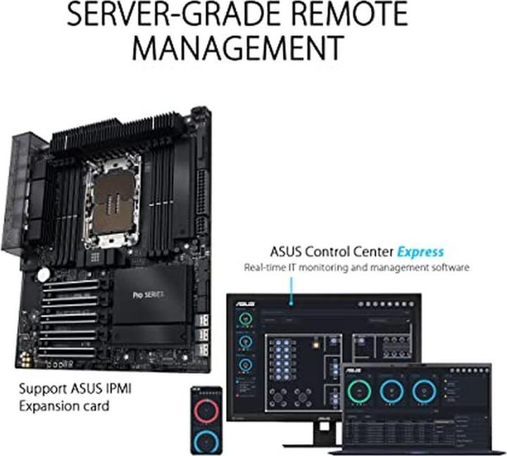 Produktbild ASUS PRO WS W790-ACE (LGA 4677, Intel W790, SSI CEB)