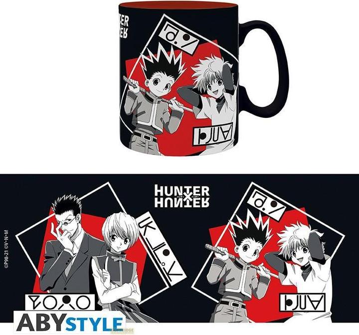 Actual product image ABYstyle Hunter x Hunter Tazza 460ml : Gon's Group (460 ml, 1 x)