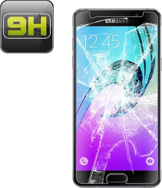 Produktbild Protectorking 3x echtes Tempered 9H Panzerhartglas 3D KLAR (1 Stk., Samsung Galaxy A3)
