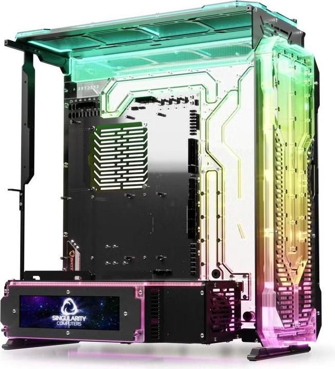 Produktbild Singularity Computers Singularity Computer Spectre 4 Elite Frontpanel, Acryl - transparent