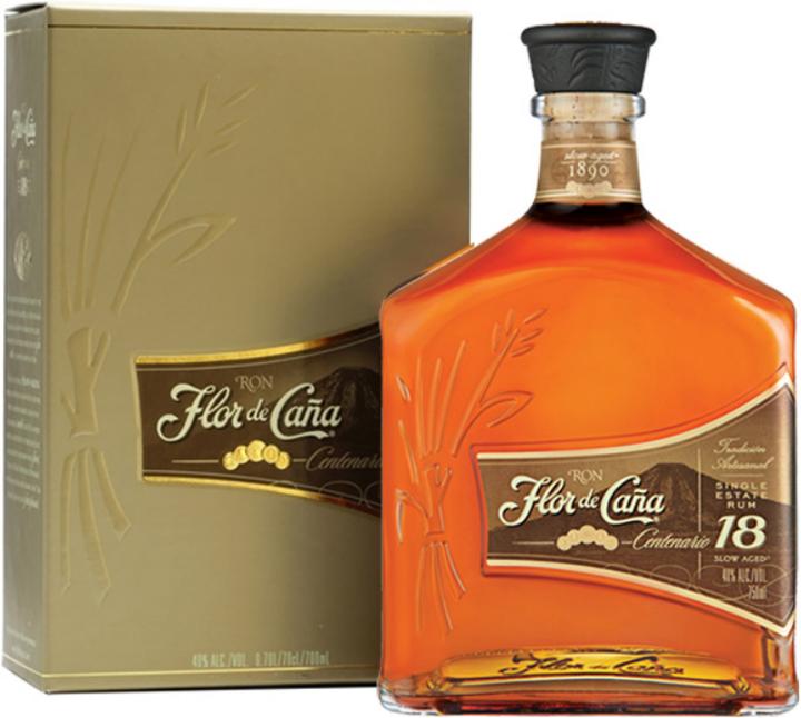 Actual product image Flor de Caña Rum Centenario 18 años Nicaragua (1 x 70 cl)