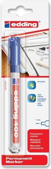 Immagine prodotto Edding 400 (Blu, 1 mm, 1 x)